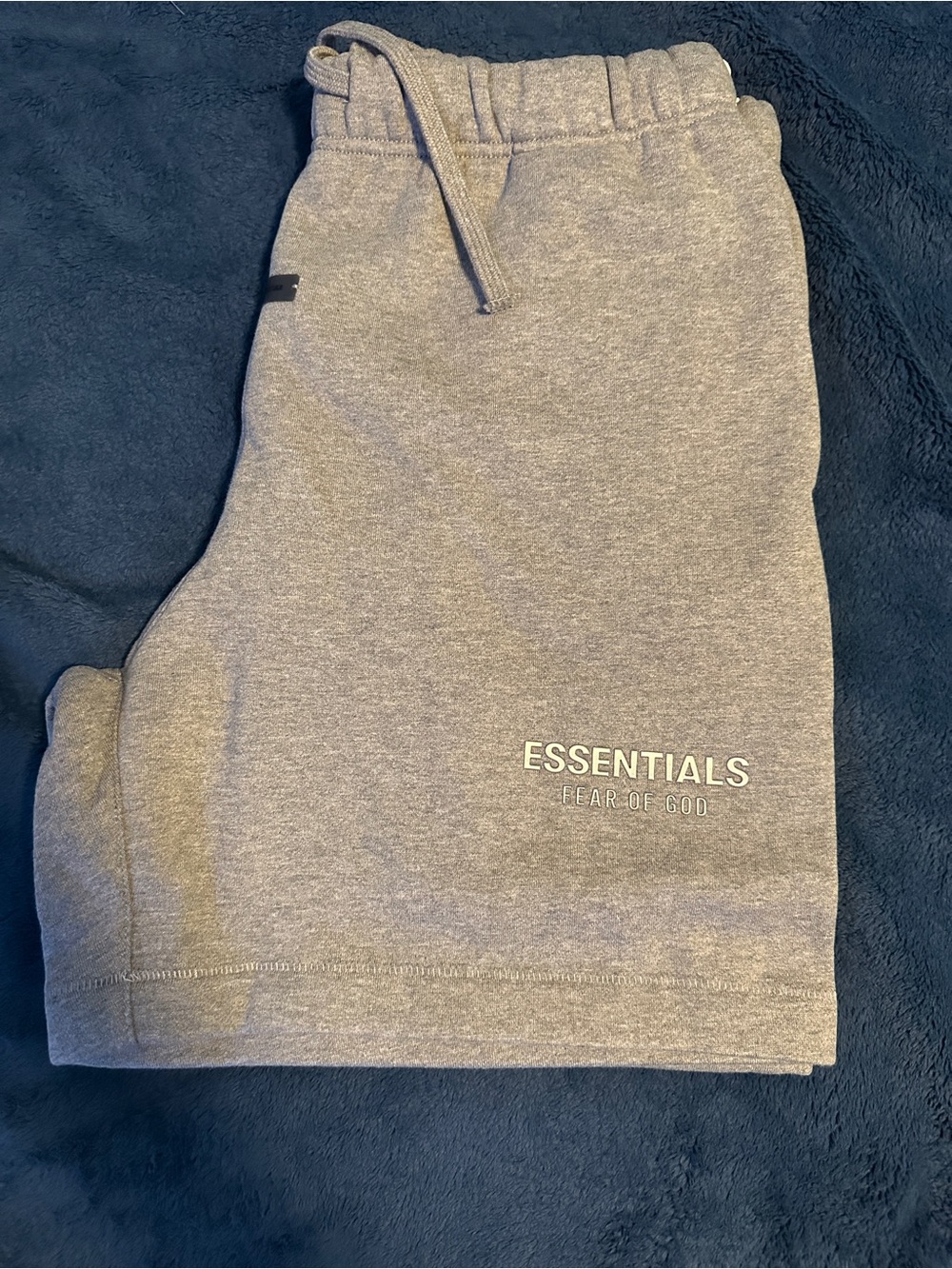fear of god essentials soccer fleece sweatshort homestead h